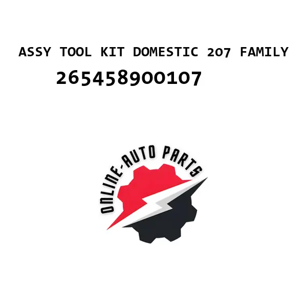ASSY TOOL KIT DOMESTIC 207 FAMILY