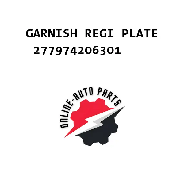 GARNISH REGI PLATE