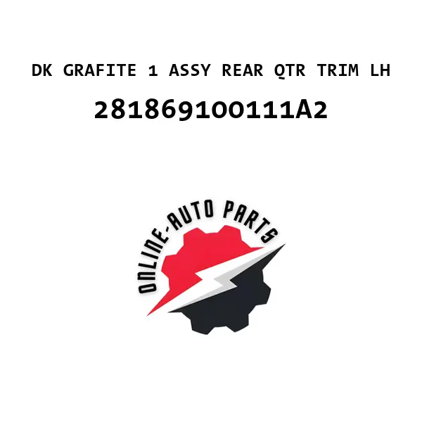 DK GRAFITE 1 ASSY REAR QTR TRIM LH