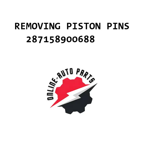 REMOVING PISTON PINS
