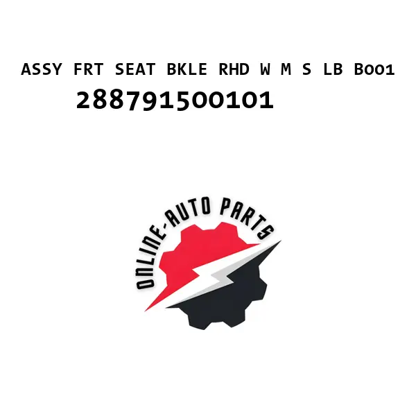 ASSY FRT SEAT BKLE RHD W M S LB B001