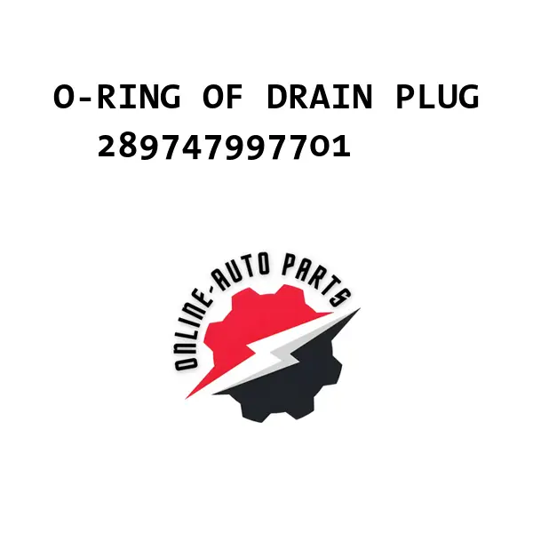 O-RING OF DRAIN PLUG
