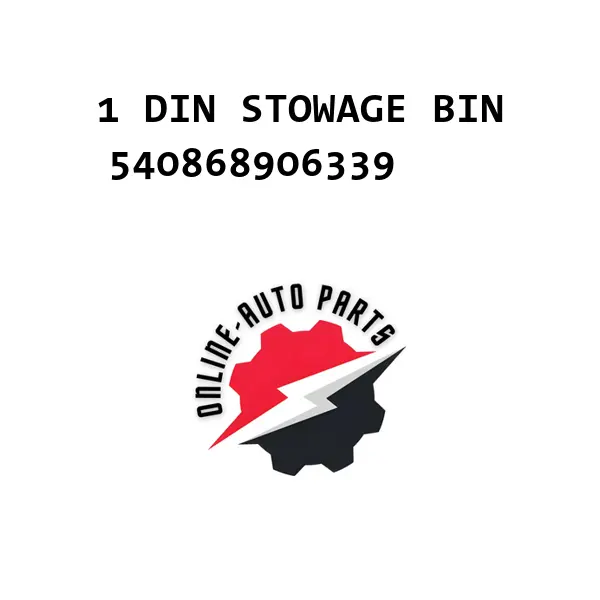 1 DIN STOWAGE BIN