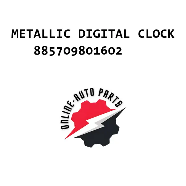 METALLIC DIGITAL CLOCK
