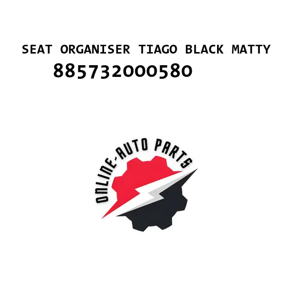 SEAT ORGANISER TIAGO BLACK MATTY