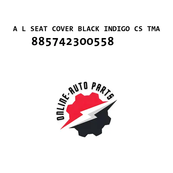 A L SEAT COVER BLACK INDIGO CS TMA