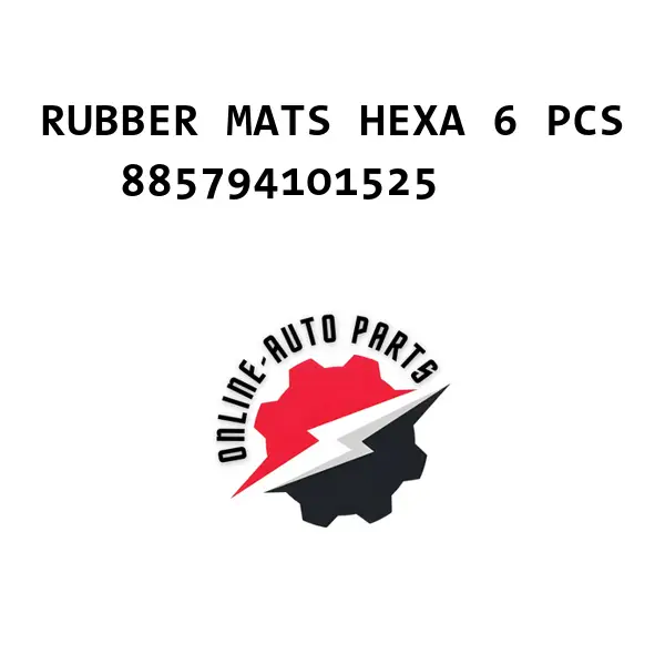 RUBBER MATS HEXA 6 PCS