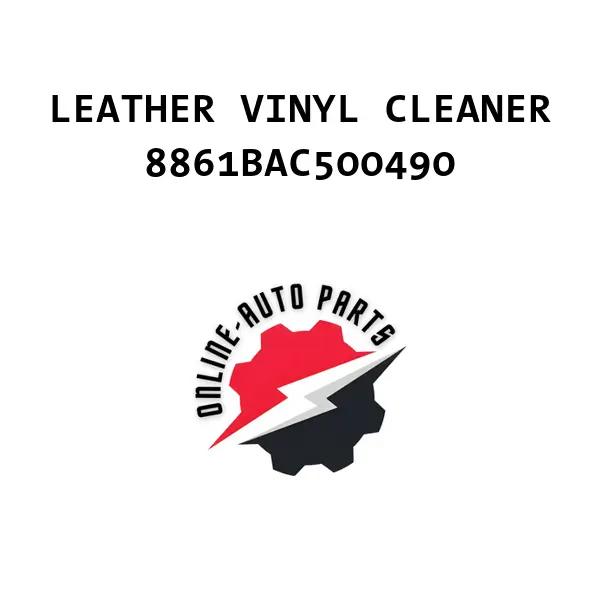 LEATHER VINYL CLEANER