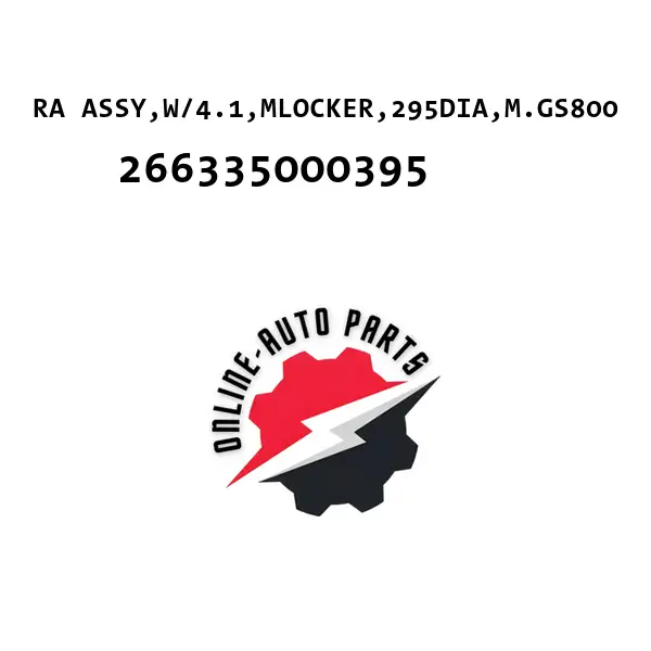 RA ASSY,W/4.1,MLOCKER,295DIA,M.GS800