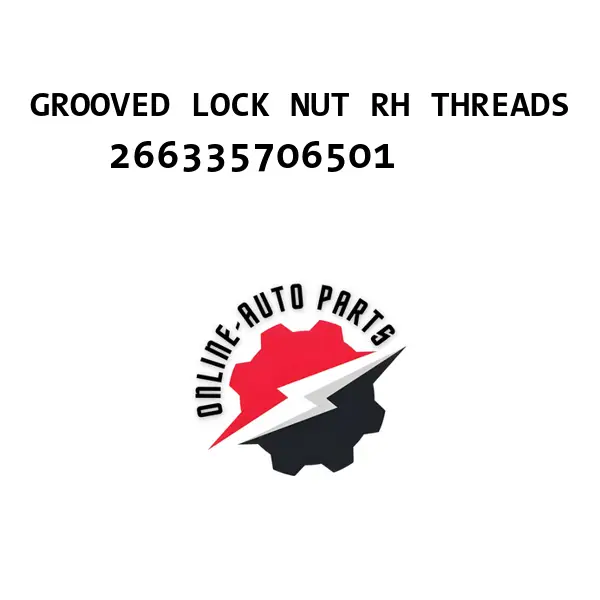 GROOVED LOCK NUT RH THREADS
