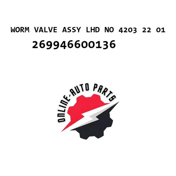 WORM VALVE ASSY LHD NO 4203 22 01