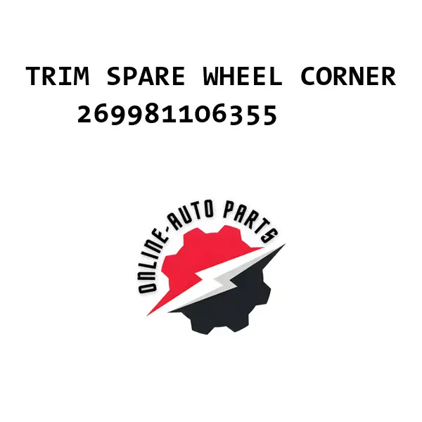 TRIM SPARE WHEEL CORNER