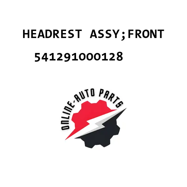 HEADREST ASSY;FRONT