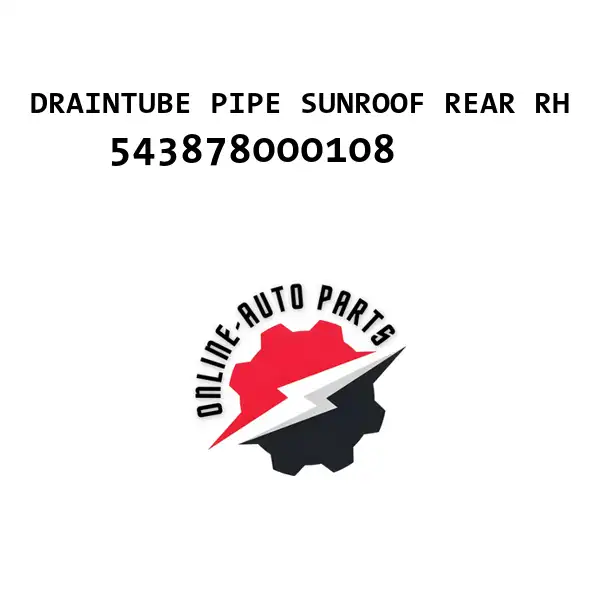 DRAINTUBE PIPE SUNROOF REAR RH