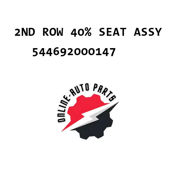 2ND ROW 40% SEAT ASSY - 544692000147 - TATA