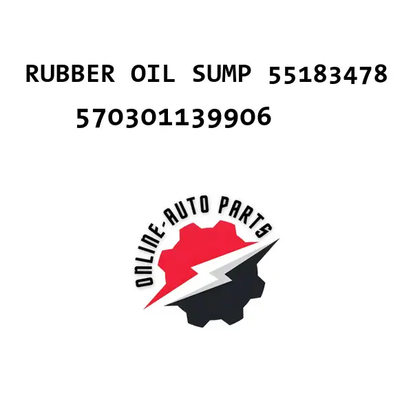 RUBBER OIL SUMP 55183478