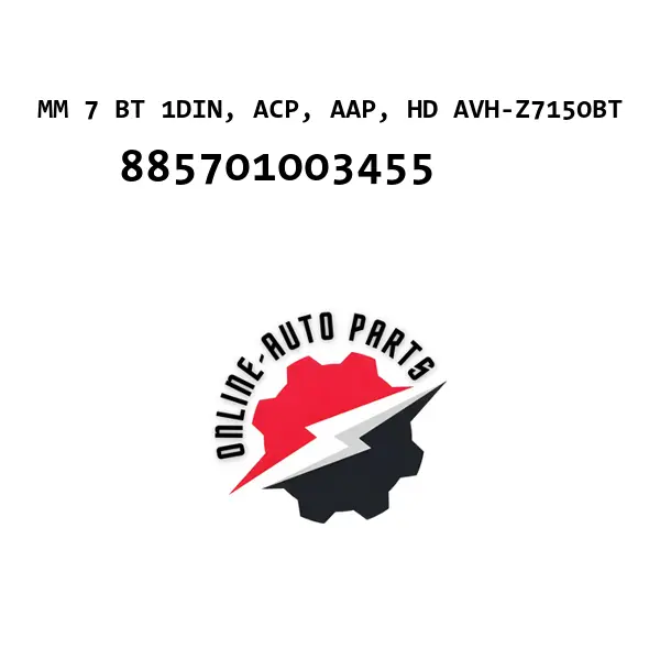 MM 7 BT 1DIN, ACP, AAP, HD AVH-Z7150BT - 885701003455 - TATA