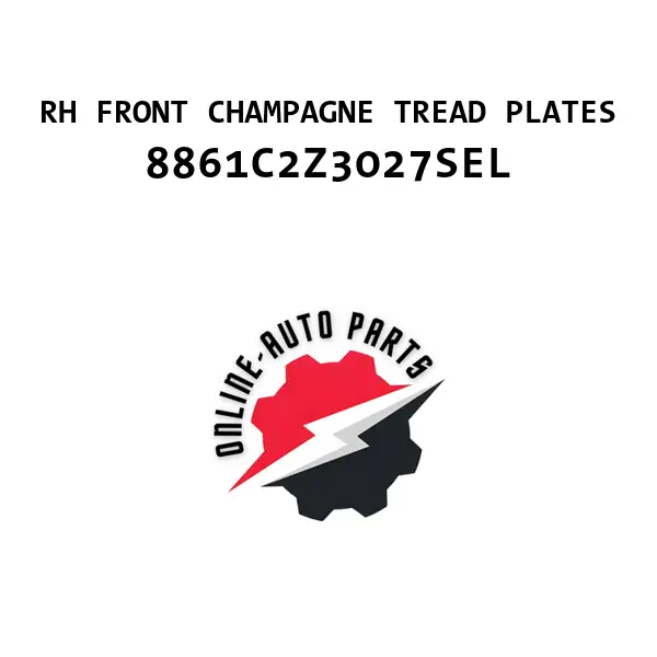 RH FRONT CHAMPAGNE TREAD PLATES