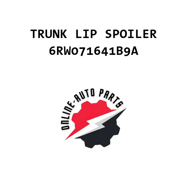 TRUNK LIP SPOILER