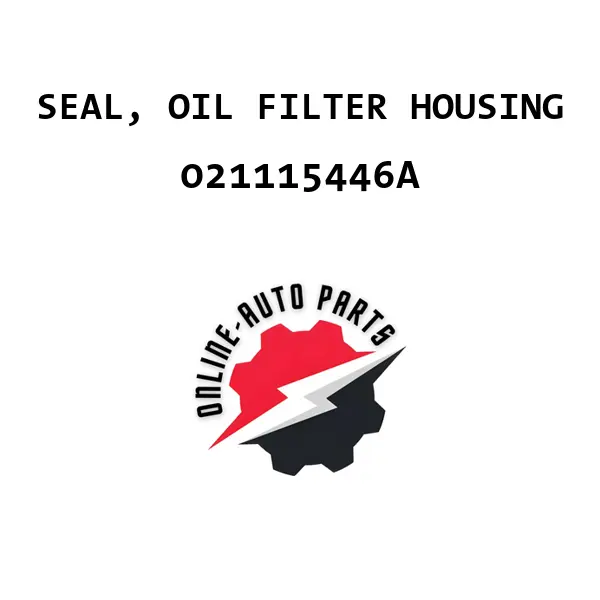 SEAL, OIL FILTER HOUSING - 021115446A - VAG (VW, AUDI, SKODA)