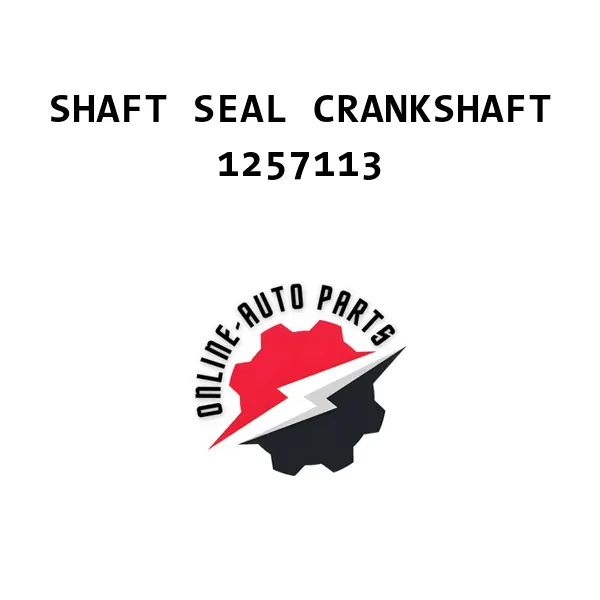 SHAFT SEAL CRANKSHAFT - 1257113 - VAG (VW, AUDI, SKODA)