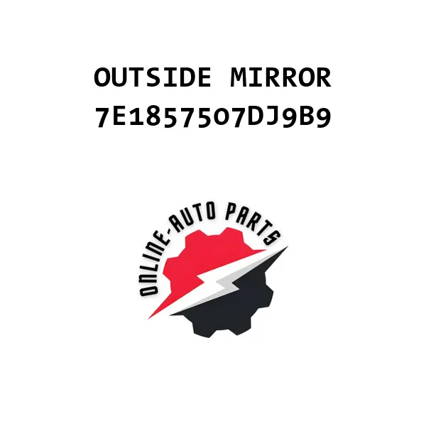 OUTSIDE MIRROR - 7E1857507DJ9B9 - VAG (VW, AUDI, SKODA)