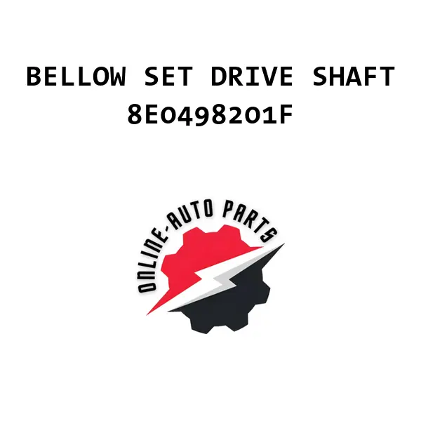 BELLOW SET DRIVE SHAFT - 8E0498201F - VAG (VW, AUDI, SKODA)