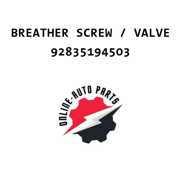 BREATHER SCREW / VALVE
