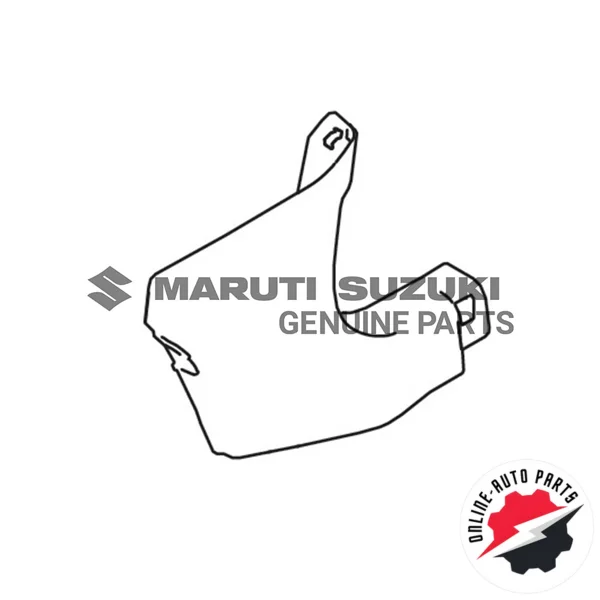 TRIM_ DASH SIDE RH (BLACK) - 76130M80T00-5PK - Maruti Suzuki