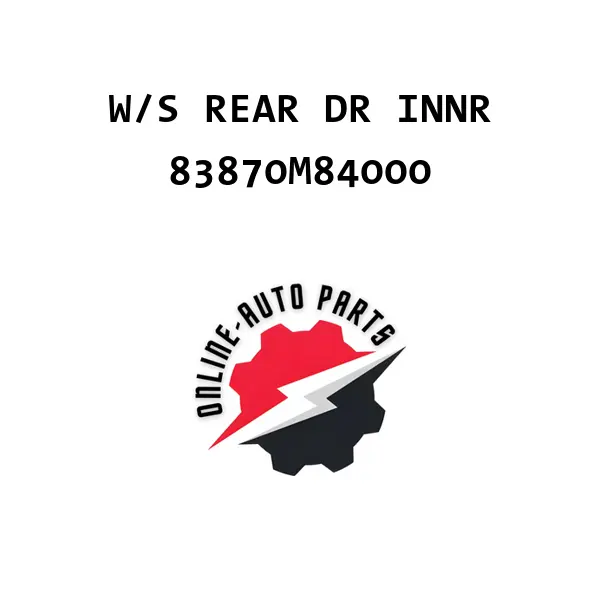 W/S REAR DR INNR