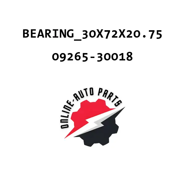 BEARING_30X72X20.75 - 09265-30018 - Maruti Suzuki