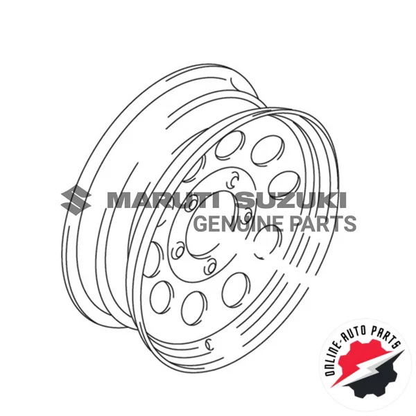 WHEEL (15X5 1/2JJ_BLACK)