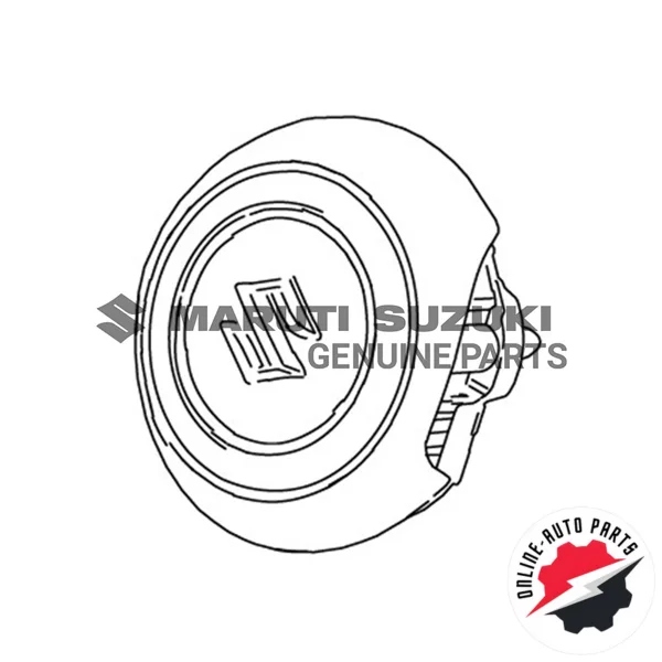 MODULE ASSEMBLY_AIRBAG (BLACK/CHROME)