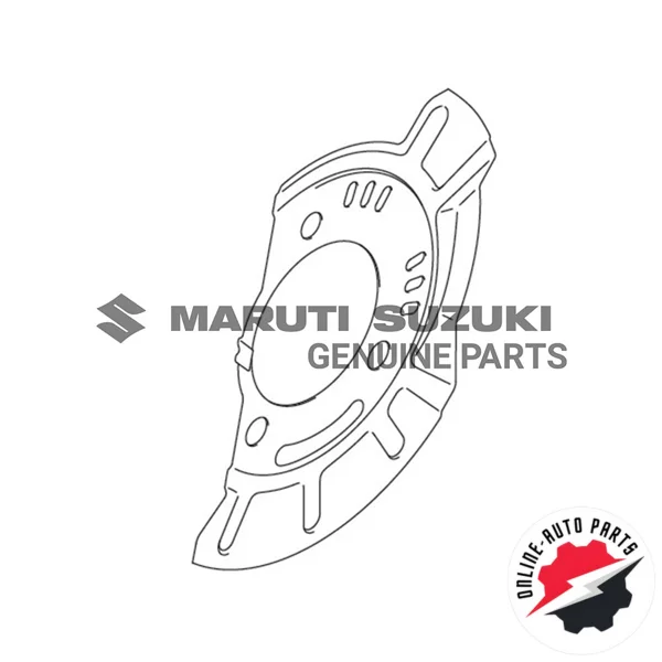 COVER_ BRAKE DISC DUST RH