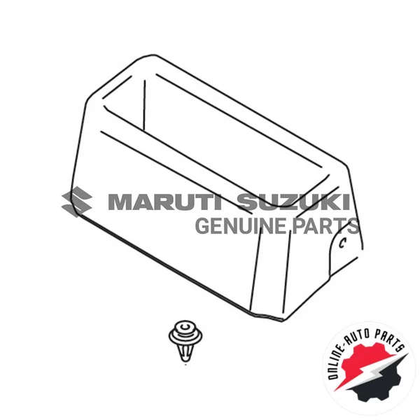 BOX_ FLOOR CONSOLE FRONT (BLACK)