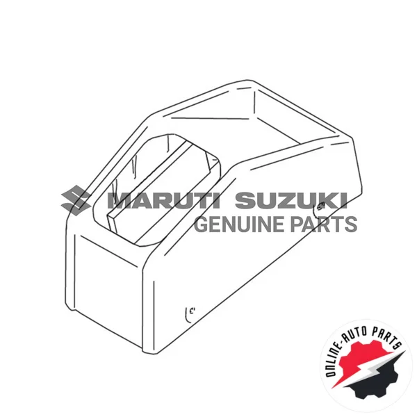 BOX_FLOOR CONSOLE FRONT (BLACK)