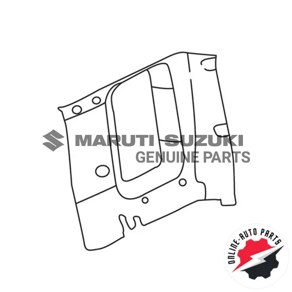 TRIM COMP_QUARTER UPPER LH (BLACK)