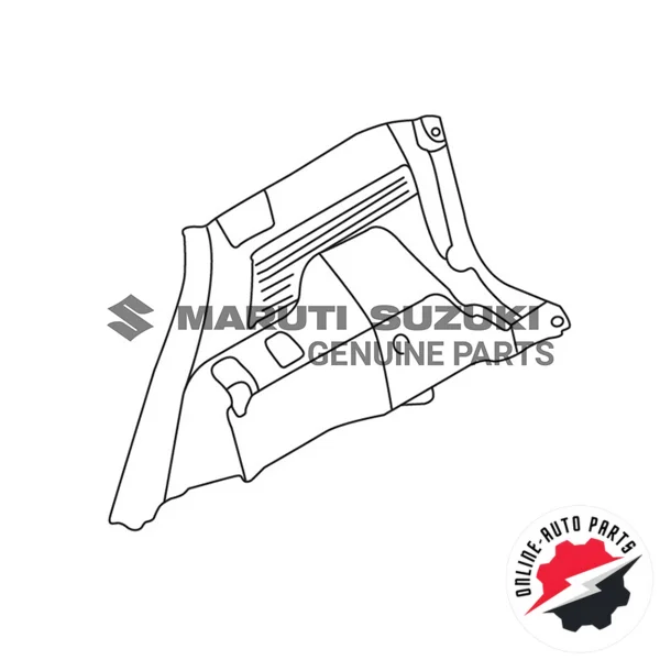 TRIM_ QUARTER LOWER RH (BLACK)