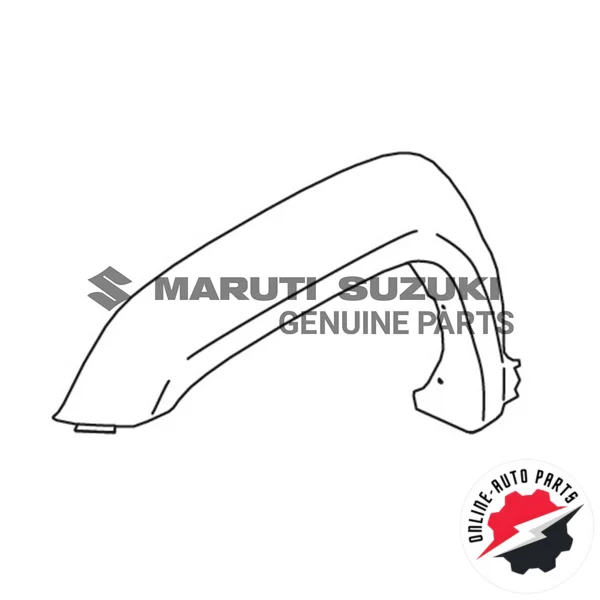 GUARD_ FR SPLASH RH (BLACK)