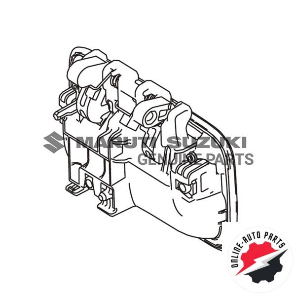 HANDLE ASSEMBLY_BACK DOOR (BLACK)