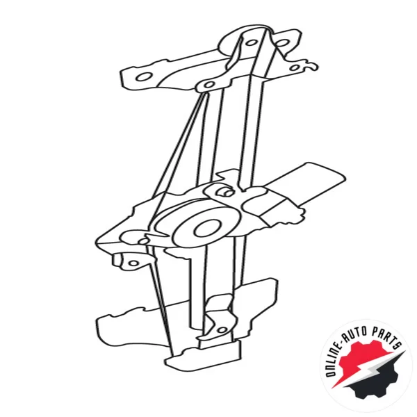 REGULATOR ASSEMBLY_REAR WINDOW_L