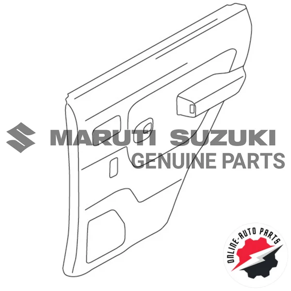 TRIM COMP_REAR DOOR_L (BLACK)