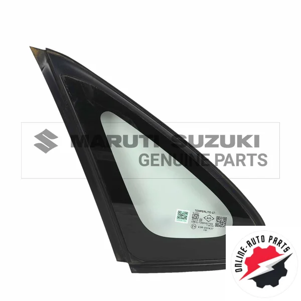 GLASS, QTR WINDOW LH - 84590M68P01 - Maruti Suzuki