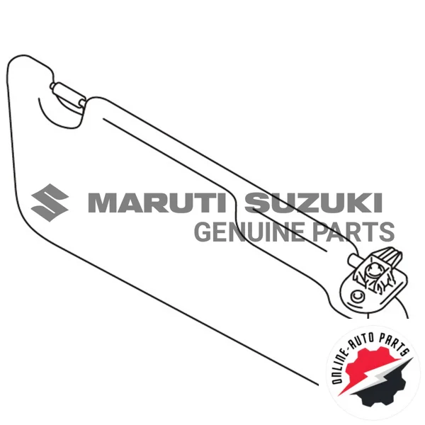 SUNVISOR ASSEMBLY (LEFT_GRAY)