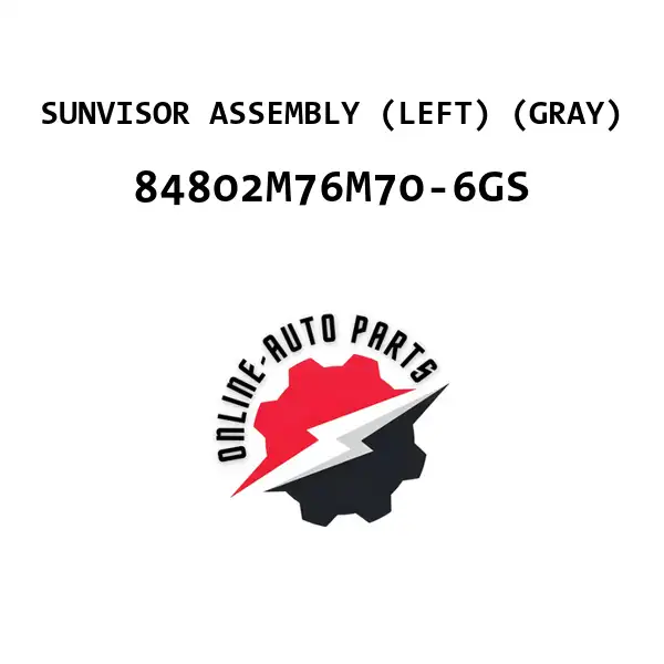 SUNVISOR ASSEMBLY (LEFT) (GRAY)