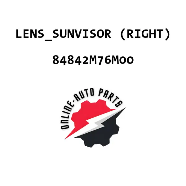 LENS_SUNVISOR (RIGHT) - 84842M76M00 - Maruti Suzuki