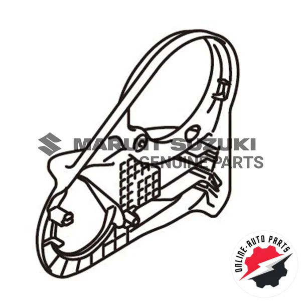 COVER FR RCLNG OUTSIDE R - 85221M62R20-5PK - Maruti Suzuki