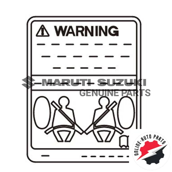 LABEL_SIDE AIRBAG - 85354M59JC1 - Maruti Suzuki