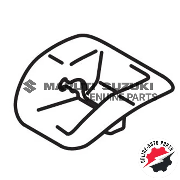 BEZEL, LOWER ANCHOR (BLACK) SWIFT , S-CROSS, BALENO , IGNIS - 87228M68P00-5PK - Maruti Suzuki