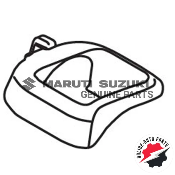 BEZEL_RR BACK LOCK RH (BLACK)